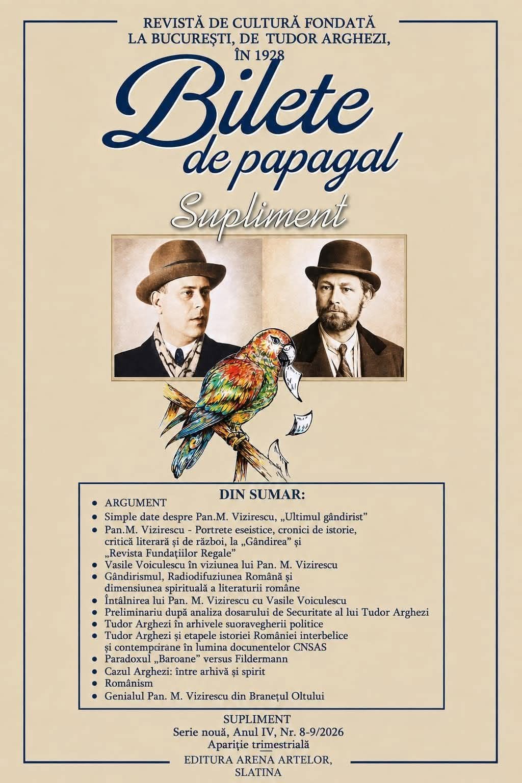 Lansarea revistei BILETE DE PAPAGAL Lansarea revistei BILETE DE PAPAGAL